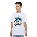 (スター・ウォーズ) Star Wars オフィシャル商品 キッズ・子供用 ストームトルーパー 半袖 Tシャツ トップス 男の子 【海外通販】