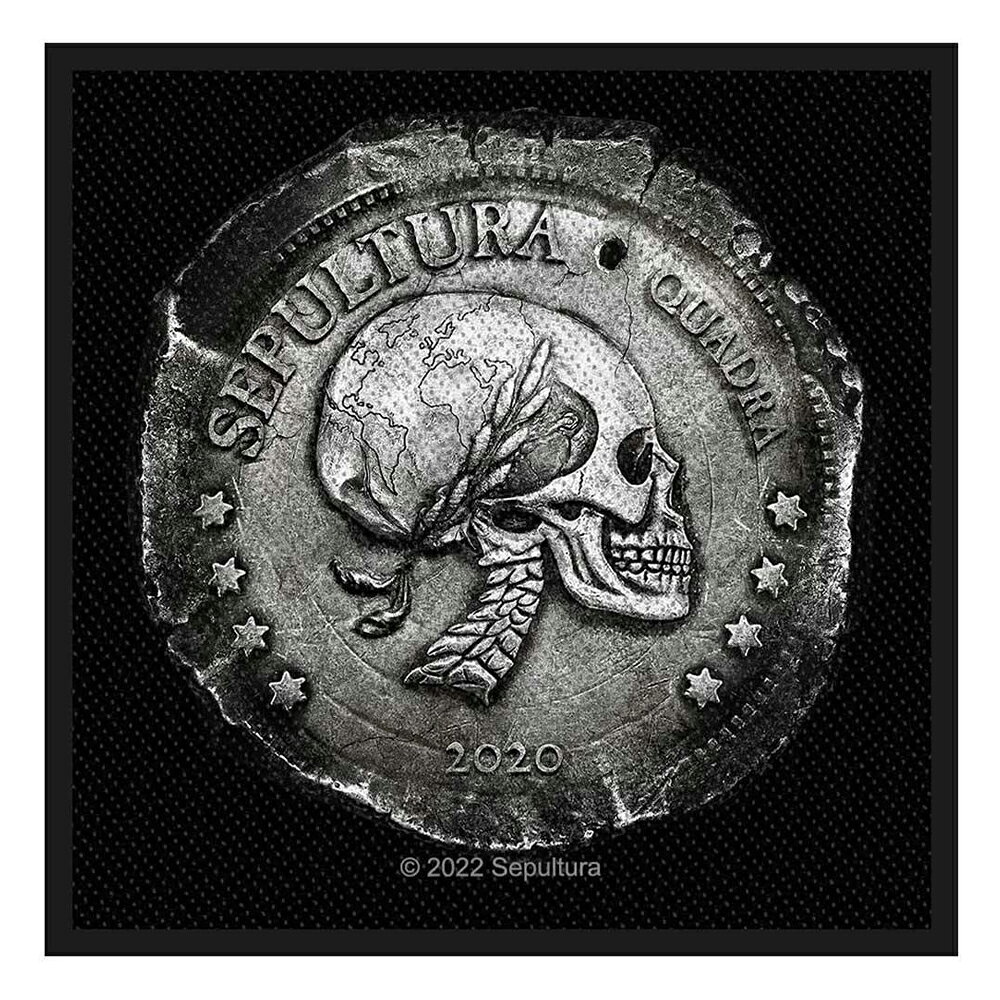 (セパルトゥラ) Sepultura オフィシャル商品 Quadra ワッペン 縫い付け(Sew-On)タイプ パッチ 【海外通販】