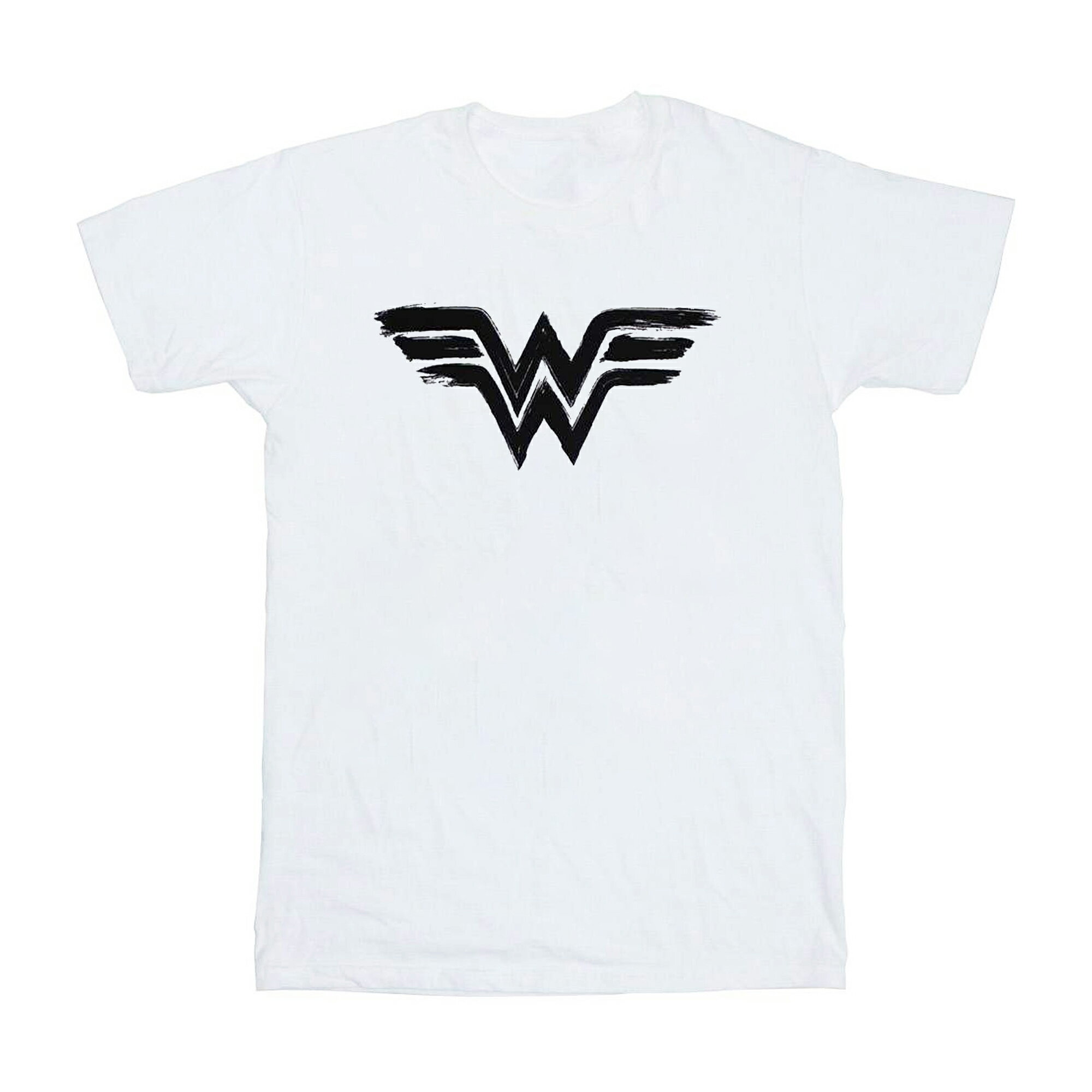 (ワンダーウーマン) Wonder Woman オフィシャル商品 ユニセックス ペイント Tシャツ ロゴ 半袖 トップス 【海外通販】