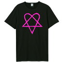 (アンプリファイド) Amplified オフィシャル商品 ユニセックス ヒム Tシャツ Heartagram 半袖 カットソー トップス 【海外通販】