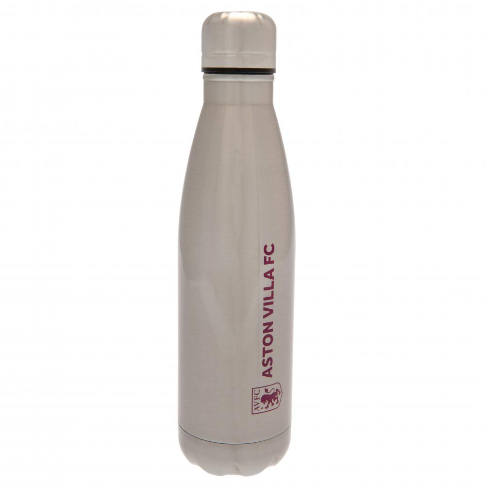 アストン・ヴィラ フットボールクラブ Aston Villa FC オフィシャル商品 Stainless Steel ウォーターボトル 500ml 水筒 【海外通販】