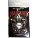 (パンテラ) Pantera オフィシャル商品 Stay Away From Me バッジ セット (5個組) 【海外通販】