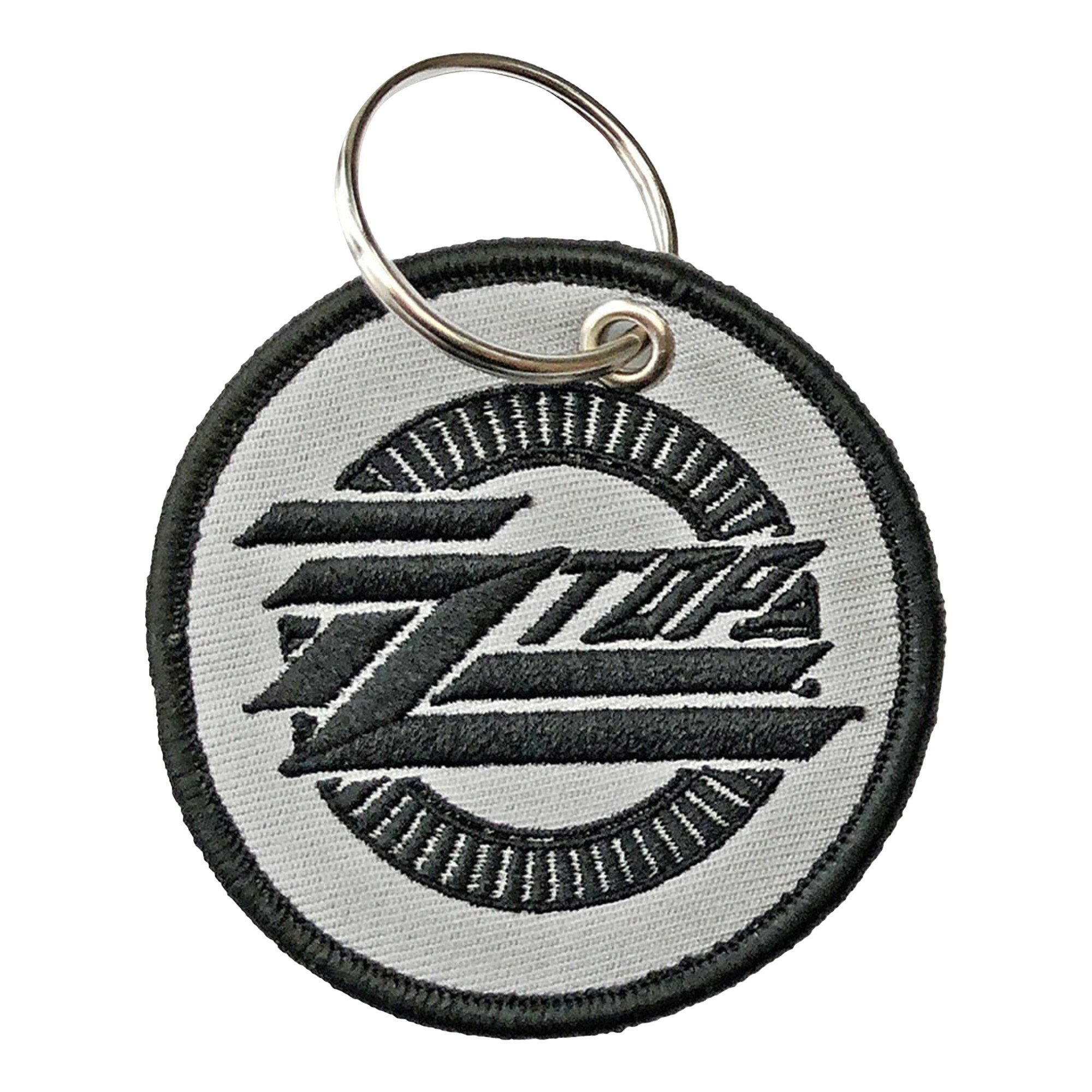 (ZZトップ) ZZ Top オフィシャル商品 サークル ロゴ キーリング キーホルダー 【海外通販】
