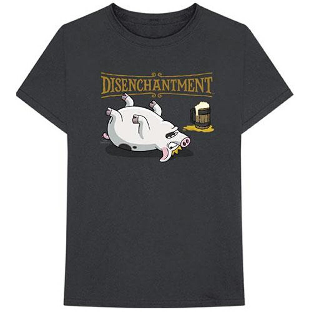 (魔法が解けて) Disenchantment オフィシャル商品 ユニセックス コットン Tシャツ 半袖 トップス 【海外通販】