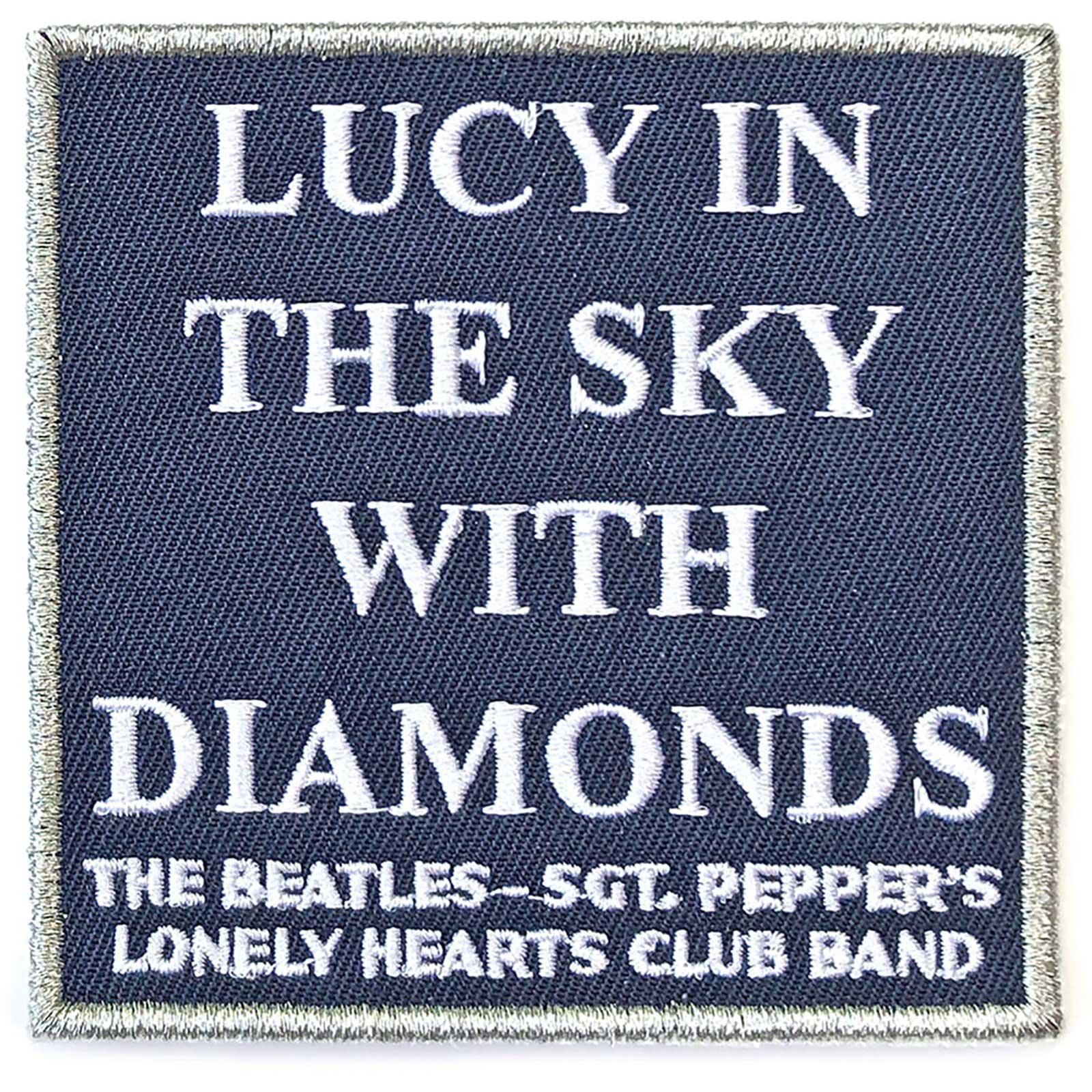 (ビートルズ) The Beatles オフィシャル商品 Lucy In The Sky With Diamonds ワッペン パッチ 【海外通販】