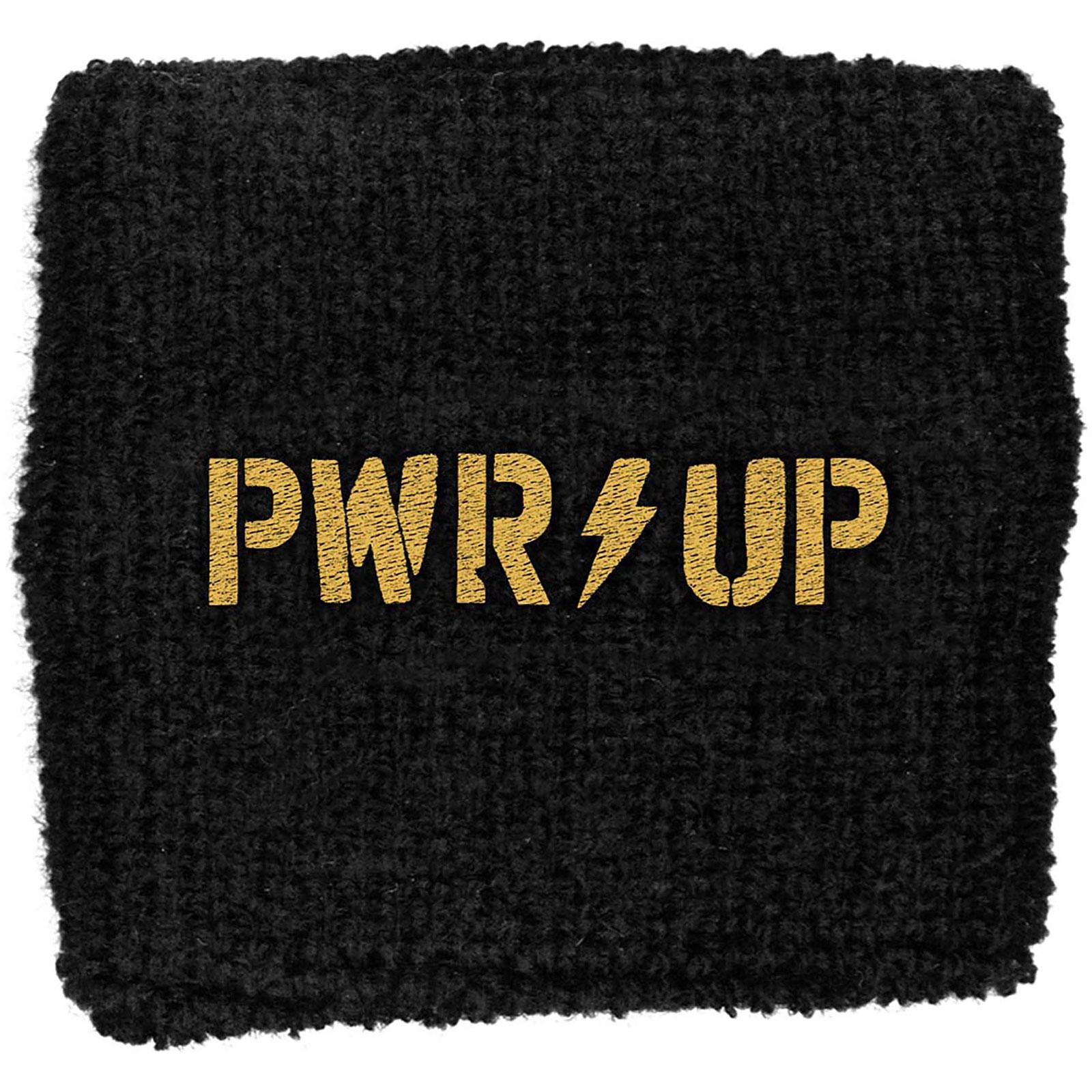 乐天商城 - (エーシー・ディーシー) AC/DC オフィシャル商品 PWR-UP リストバンド 布地 スエットバンド 【海外通販】