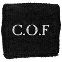(クレイドル・オブ・フィルス) Cradle Of Filth オフィシャル商品 刺繍 リストバンド スエットバンド 【海外通販】