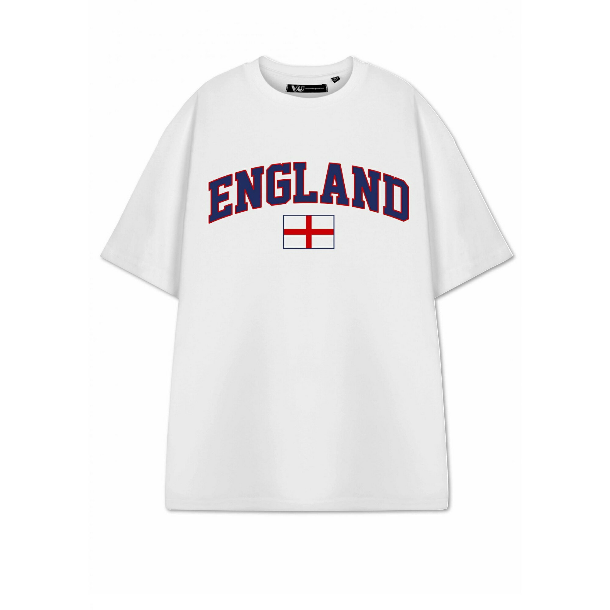 (ショー・ミー・ザ・マーチ) Show Me The Merch オフィシャル商品 ユニセックス イングランド Tシャツ 旗 半袖 トップス 【海外通販】