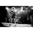 (エーシー・ディーシー) AC/DC オフィシャル商品 50 Years テキスタイルポスター 布製 ポスター 【海外通販】
