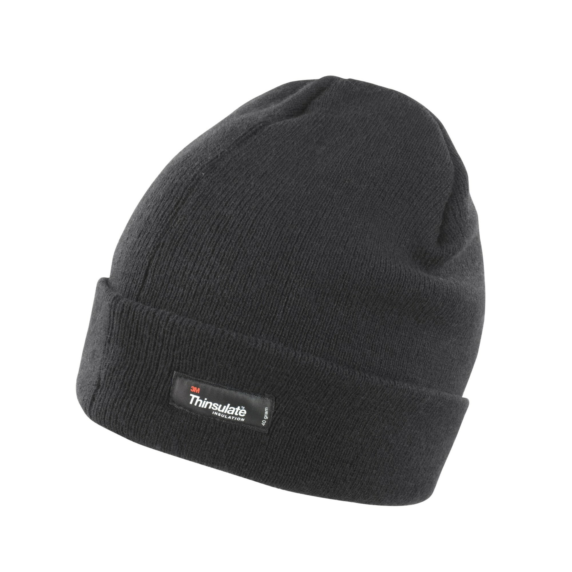 (リゾルト) Result ユニセックス Winter Essentials ニット帽 リブ編み シンサレート ライトウェイト ビーニー キャップ 