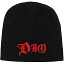 (ディオ) Dio オフィシャル商品 ユニセックス Logo ニット帽 ビーニー キャップ 【海外通販】