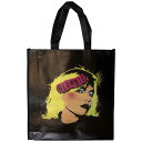 (ブロンディ) Blondie オフィシャル商品 Punk ロゴ トートバッグ エコフレンドリー エコバッグ 布バッグ 【海外通販】
