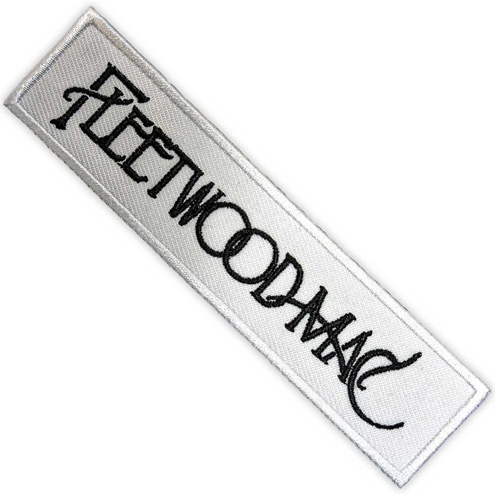 (フリートウッド・マック) Fleetwood Mac オフィシャル商品 Woven ワッペン テキスト ロゴ アイロン接着 パッチ 【海外通販】