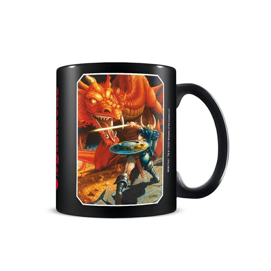 (ダンジョンズ&ドラゴンズ) Dungeons & Dragons オフィシャル商品 Red Dragon マグカップ コップ 