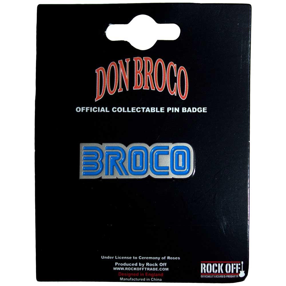 (ドン・ブロコ) Don Broco オフィシャル商品 ロゴ バッジ 【海外通販】