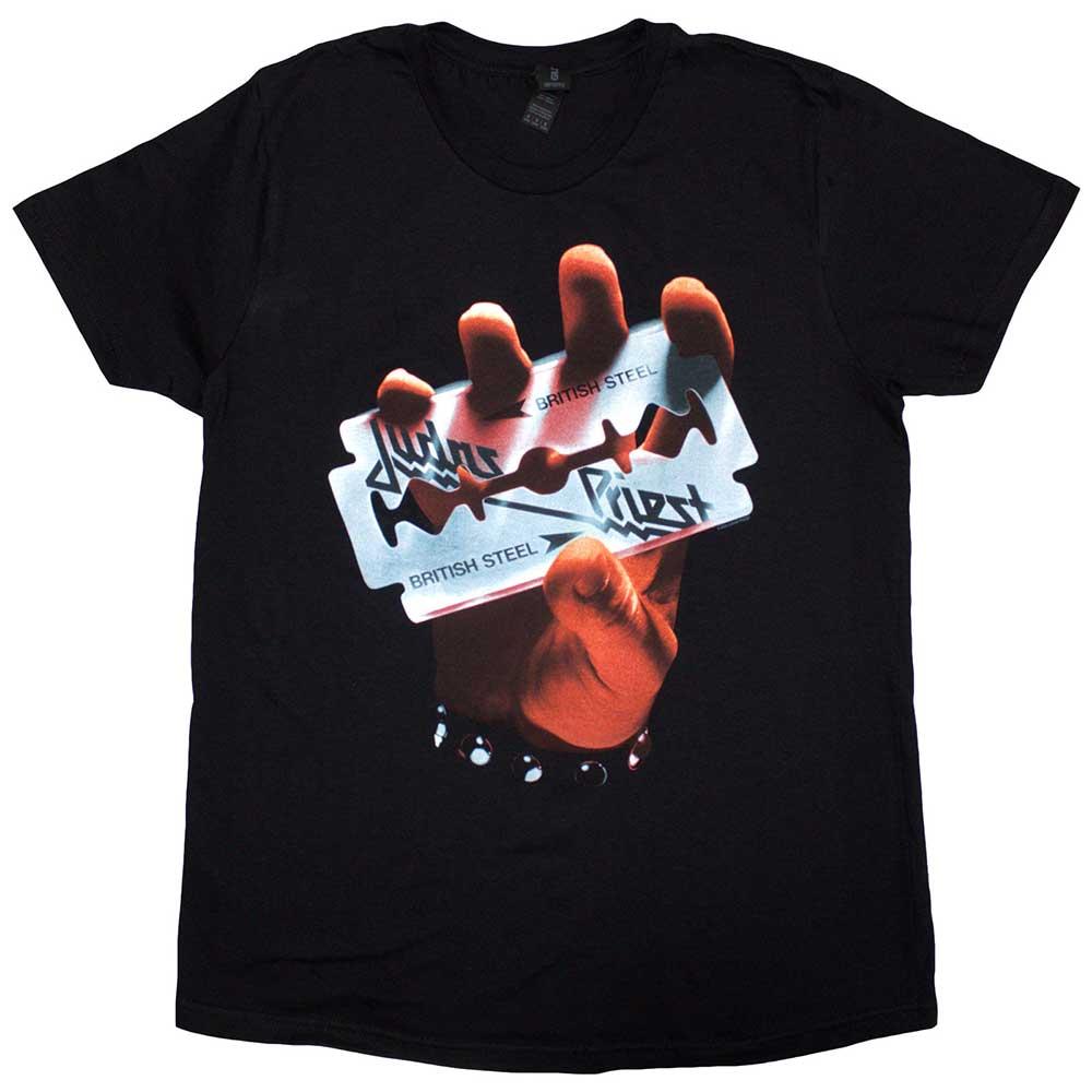 (ジューダス・プリースト) Judas Priest オフィシャル商品 レディース British Steel Tシャツ 半袖 トップス 【海外通販】