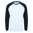 (スキニー・フィット) Skinni Fit メンズ 長袖 Tシャツ ベースボールシャツ 半袖 トップス 【海外通販】