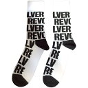 (ビートルズ) The Beatles オフィシャル商品 ユニセックス Revolver 靴下 リピート柄 ソックス (1足組) 【海外通販】