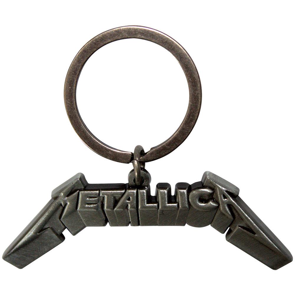 Rakuten - (メタリカ) Metallica オフィシャル商品 3D Logo キーリング キーホルダー 【海外通販】