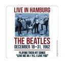(ビートルズ) The Beatles オフィシャル商品 1962 Hamburg コースター コルク コップ敷 (1枚組) 【海外通販】