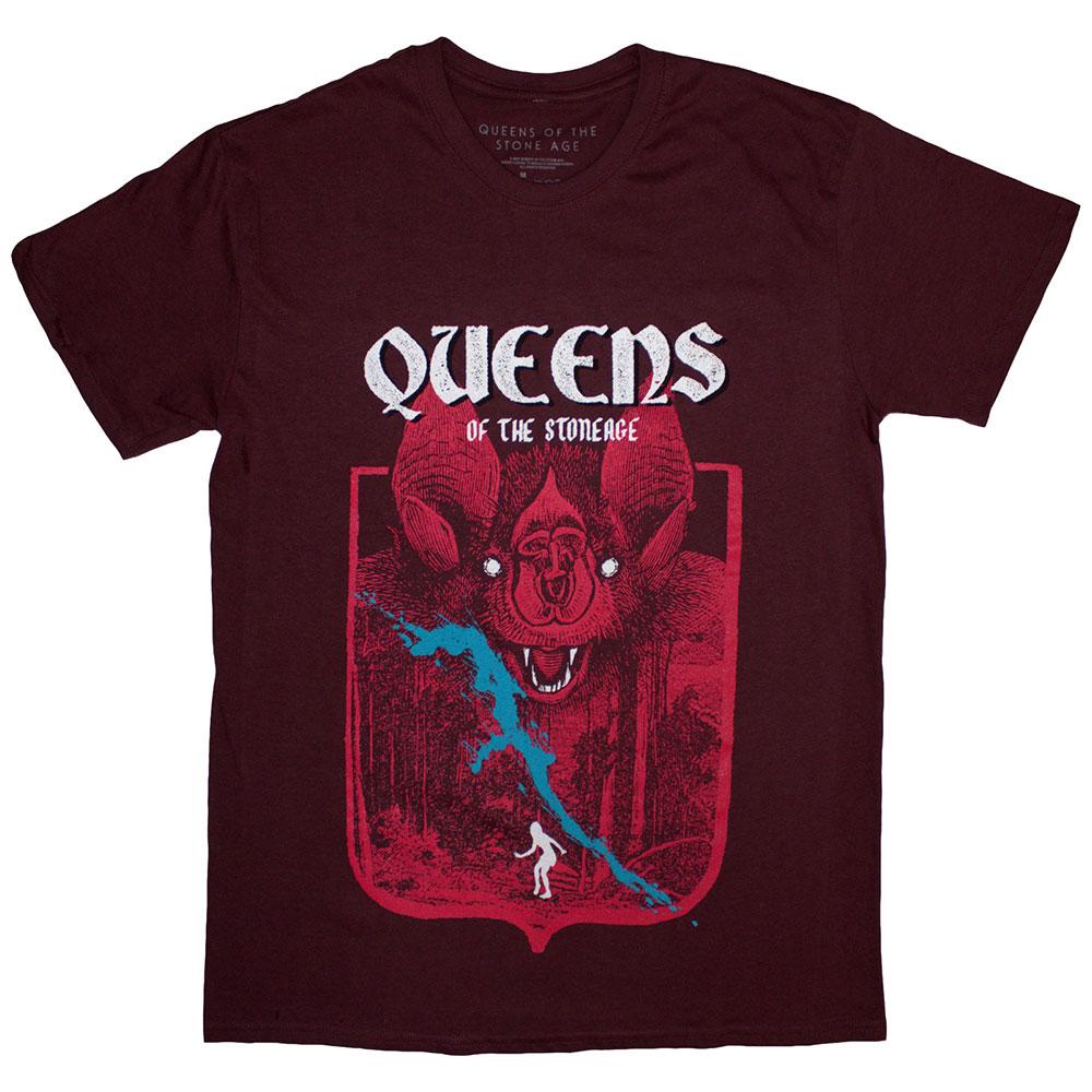(クイーンズ・オブ・ザ・ストーン・エイジ) Queens Of The Stone Age オフィシャル商品 ユニセックス Bat Tシャツ 半袖 トップス 【海外通販】