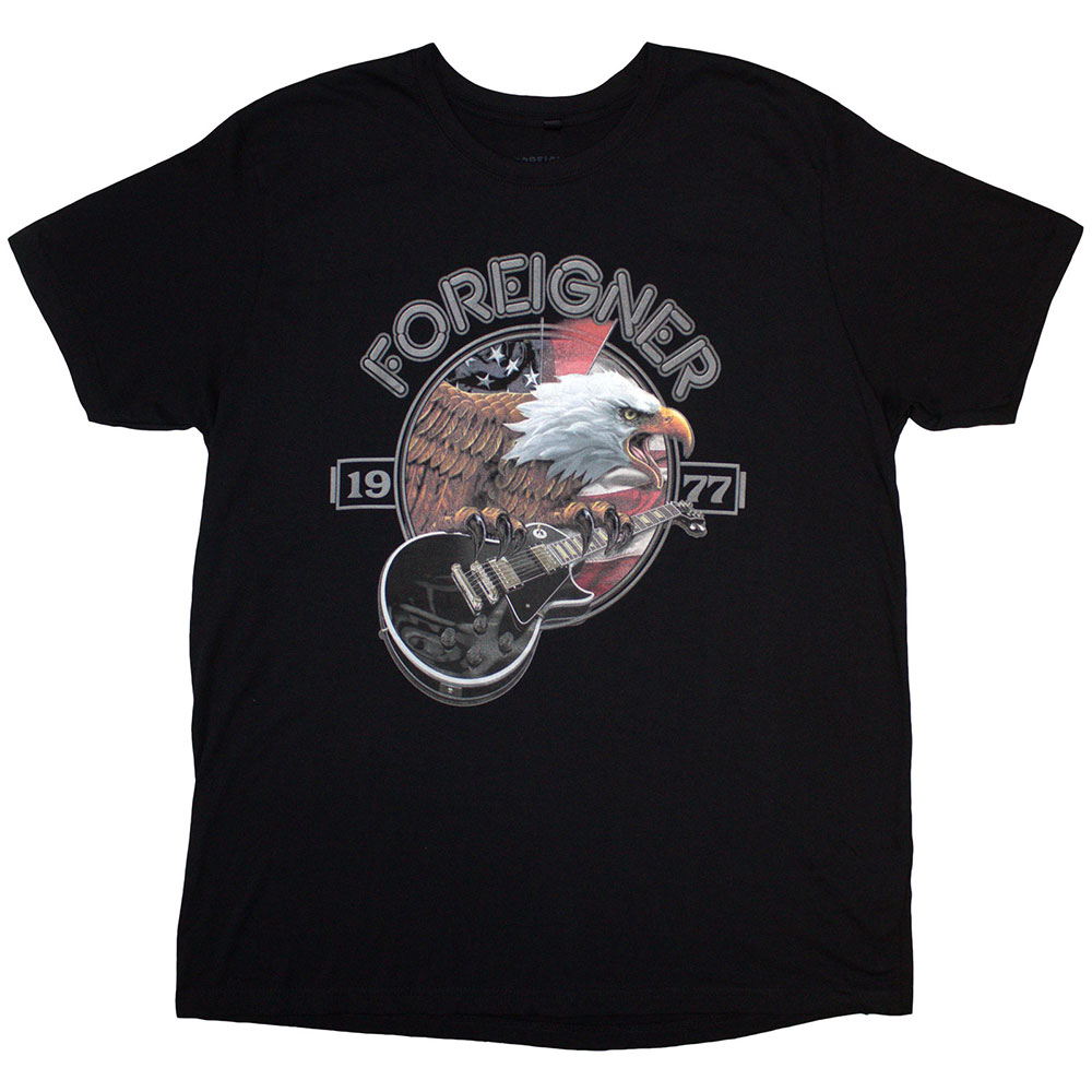 (フォリナー) Foreigner オフィシャル商品 ユニセックス Eagle Tシャツ 半袖 トップス 