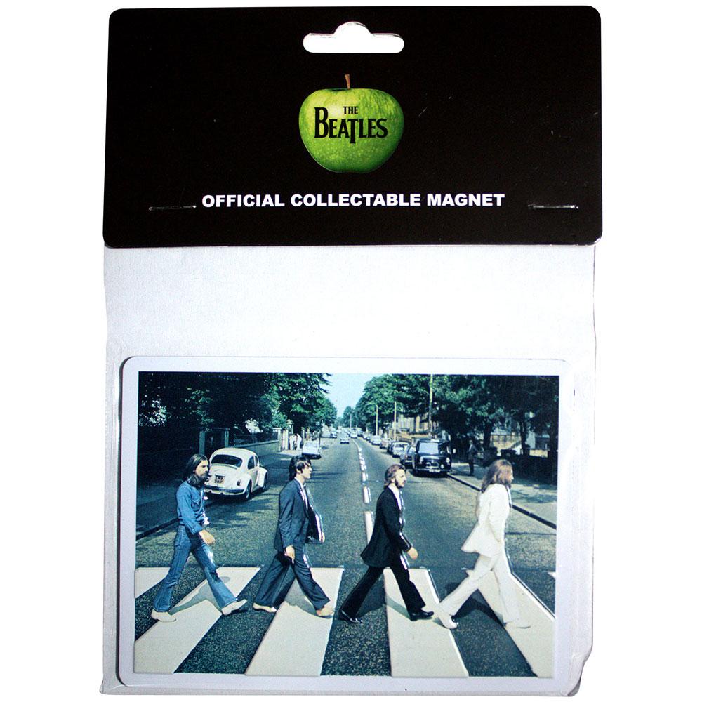 (ビートルズ) The Beatles オフィシャル商品 Abbey Road フリッジマグネット エンボス加工 冷蔵庫 磁石 (1個) 【海外通販】
