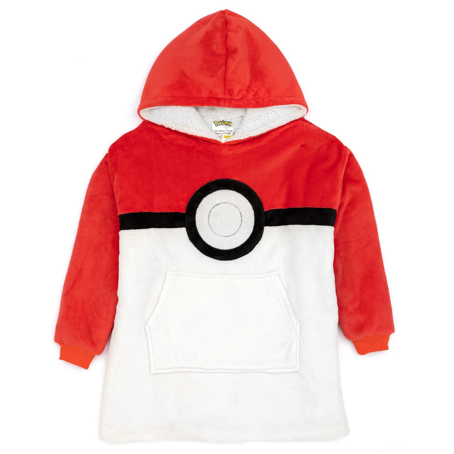 (ポケモン) Pokemon オフィシャル商品 キッズ・子供 オーバーサイズパーカー ブランケット フード付き 【海外通販】