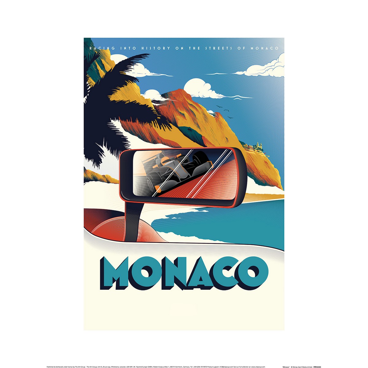 (ズーム) Zoom オフィシャル商品 Monaco フォーミュラ1 ポスター 【海外通販】