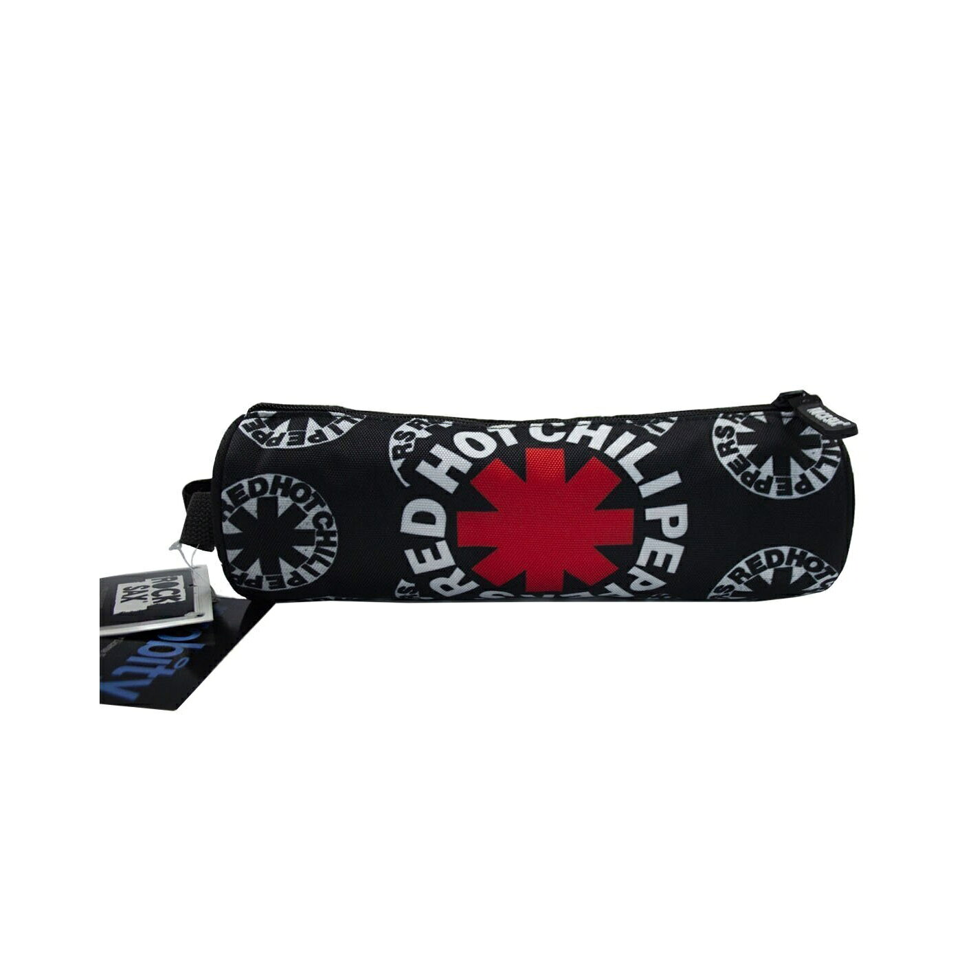 (ロック・サックス) Rock Sax オフィシャル商品 Red Hot Chili Peppers ペンケース アスタリスク 全面柄 筆入れ ペンシルケース 【海外通販】