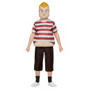 (アダムス・ファミリー) The Addams Family オフィシャル商品 キッズ・子供 パグスリー・アダムス コスチューム 仮装 コスプレ セット 【海外通販】