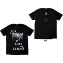 (デヴィッド・ギルモア) David Gilmour オフィシャル商品 ユニセックス Luck & Strange Tシャツ ポートレート 半袖 トップス 【海外通販】(4)