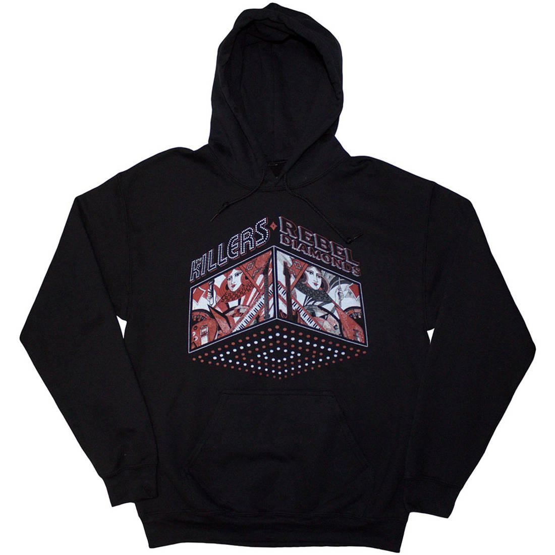 (ザ・キラーズ) The Killers オフィシャル商品 ユニセックス Tour '24 Rebel Diamonds パーカー フード付き トレーナー 【海外通販】