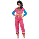 (スミッフィーズ) Smiffys レディース 80s カラーブロック コスチューム スキーウェア 仮装 コスプレ 【海外通販】