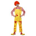 (スミッフィーズ) Smiffys メンズ Killer Clown コスチューム ジャンプスーツ 仮装 コスプレ 【海外通販】