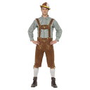 (スミッフィーズ) Smiffys メンズ デラックス トラディショナル コスチューム Hans Bavarian 仮装 コスプレ セット 【海外通販】