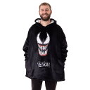 (ヴェノム) Venom オフィシャル商品 メンズ ブランケット パーカー ロゴ フード付き 【海外通販】