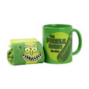 (リック・アンド・モーティ) Rick And Morty オフィシャル商品 I'm Pickle Rick マグ 靴下 セット 【海外通販】