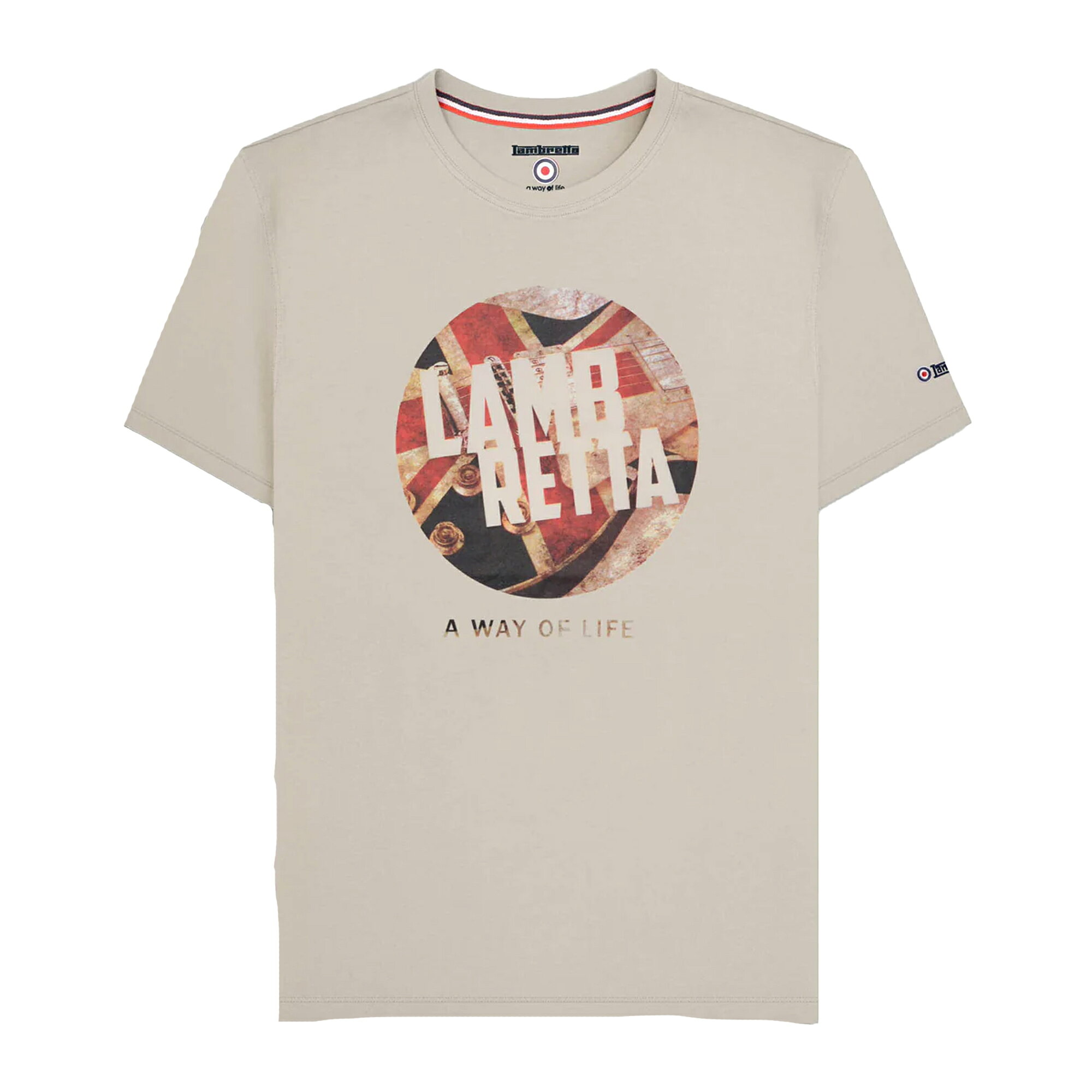 (ランブレッタ) Lambretta メンズ ユニオンジャック Tシャツ 半袖 トップス 【海外通販】