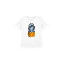 (リロ・アンド・スティッチ) Lilo & Stitch オフィシャル商品 キッズ・子供 パンプキン Tシャツ スケッチ 半袖 トップス 【海外通販】