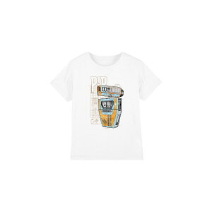 (スター・ウォーズ: アコライト) Star Wars: The Acolyte オフィシャル商品 キッズ・子供 Pip ドロイド Tシャツ 青写真 半袖 トップス 【海外通販】