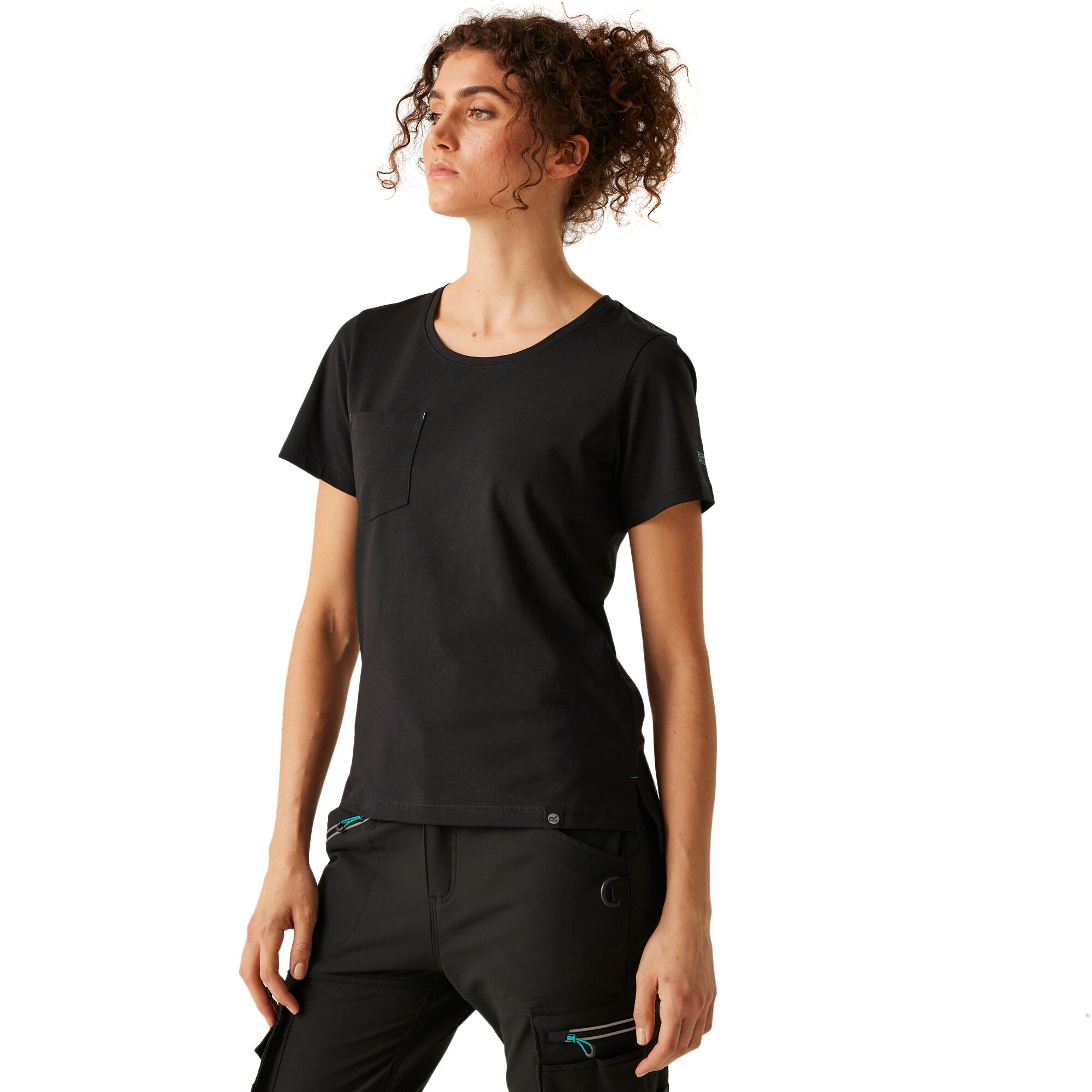(レガッタ) Regatta レディース Ada コットン ストレッチ 半袖 Tシャツ トップス 【海外通販】