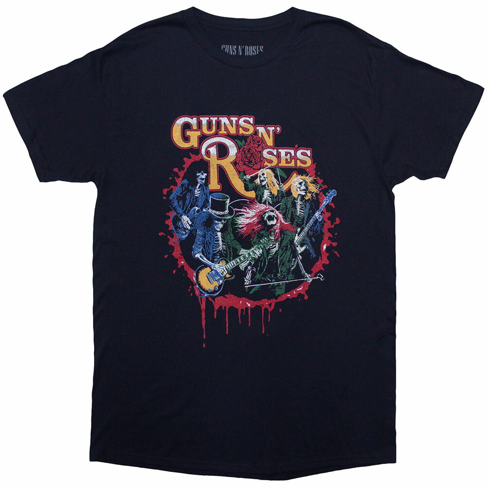 (ガンズ・アンド・ローゼズ) Guns N Roses オフィシャル商品 ユニセックス Was Here Tシャツ バックプリント 半袖 トップス 【海外通販】