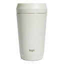 (トップル) Topl 360度から飲める リサイクルステンレススチール トラベルマグ 354ml 携帯マグ タンブラー 【海外通販】