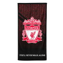 リバプール・フットボールクラブ Liverpool FC オフィシャル商品 クレスト タオル メッシュ ビーチタオル バスタオル 【海外通販】