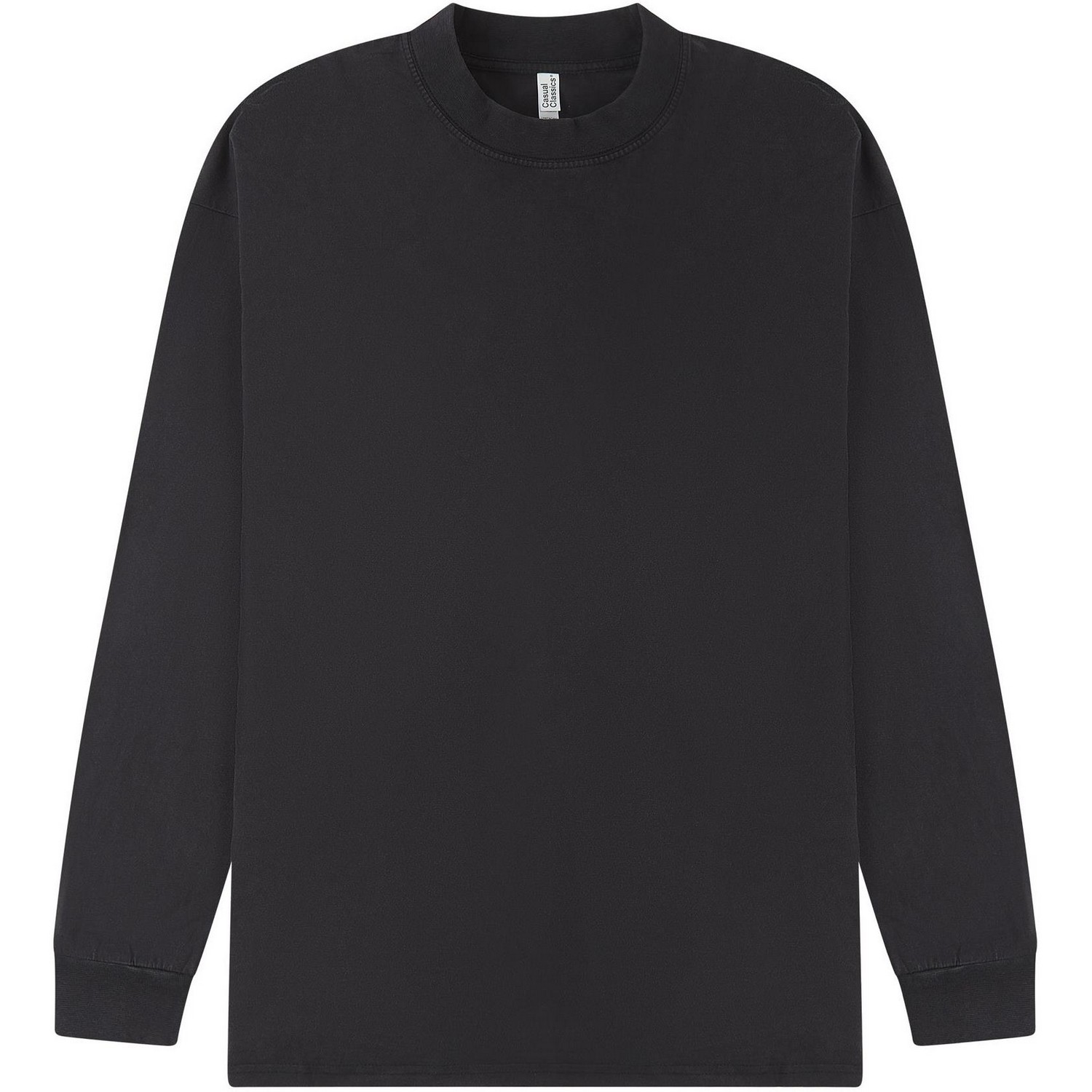 (カジュアルクラシックス) Casual Classics メンズ アシッドウォッシュ オーバーサイズ 長袖Tシャツ カットソー ロンT 【海外通販】