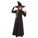 (スミッフィーズ) Smiffys キッズ・子供 ガールズ コスチューム Wicked Witch 魔女 仮装 コスプレ セット 【海外通販】