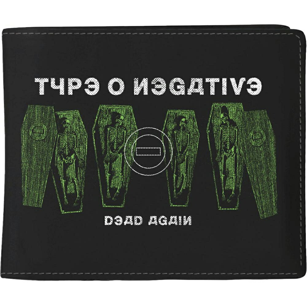 (タイプ・オー・ネガティヴ) Type O Negative オフィシャル商品 Dead Again 財布 ウォレット 【海外通販】