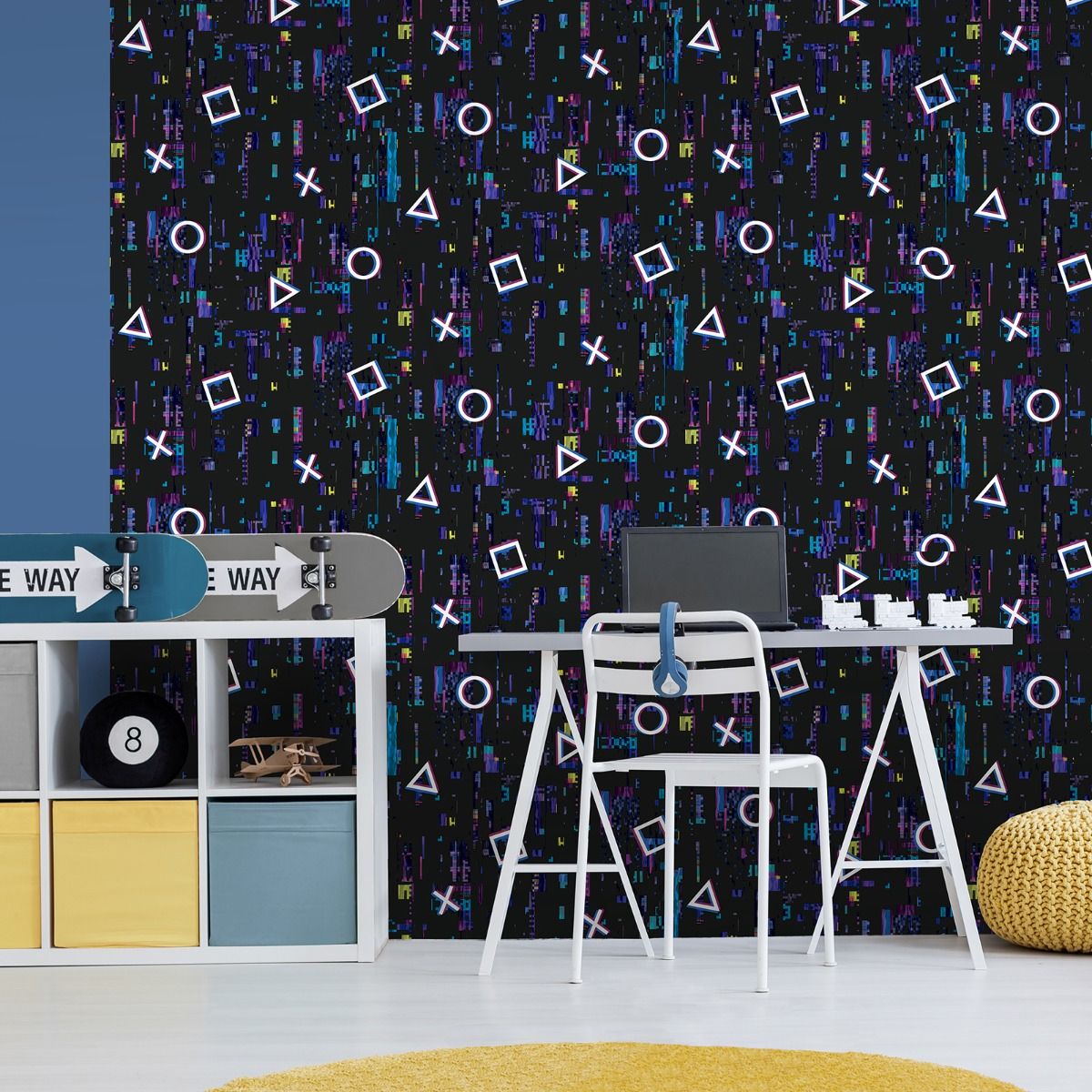 (デボナ) Debona ビデオゲーム グリッチ ウォールペーパー 壁紙 【海外通販】