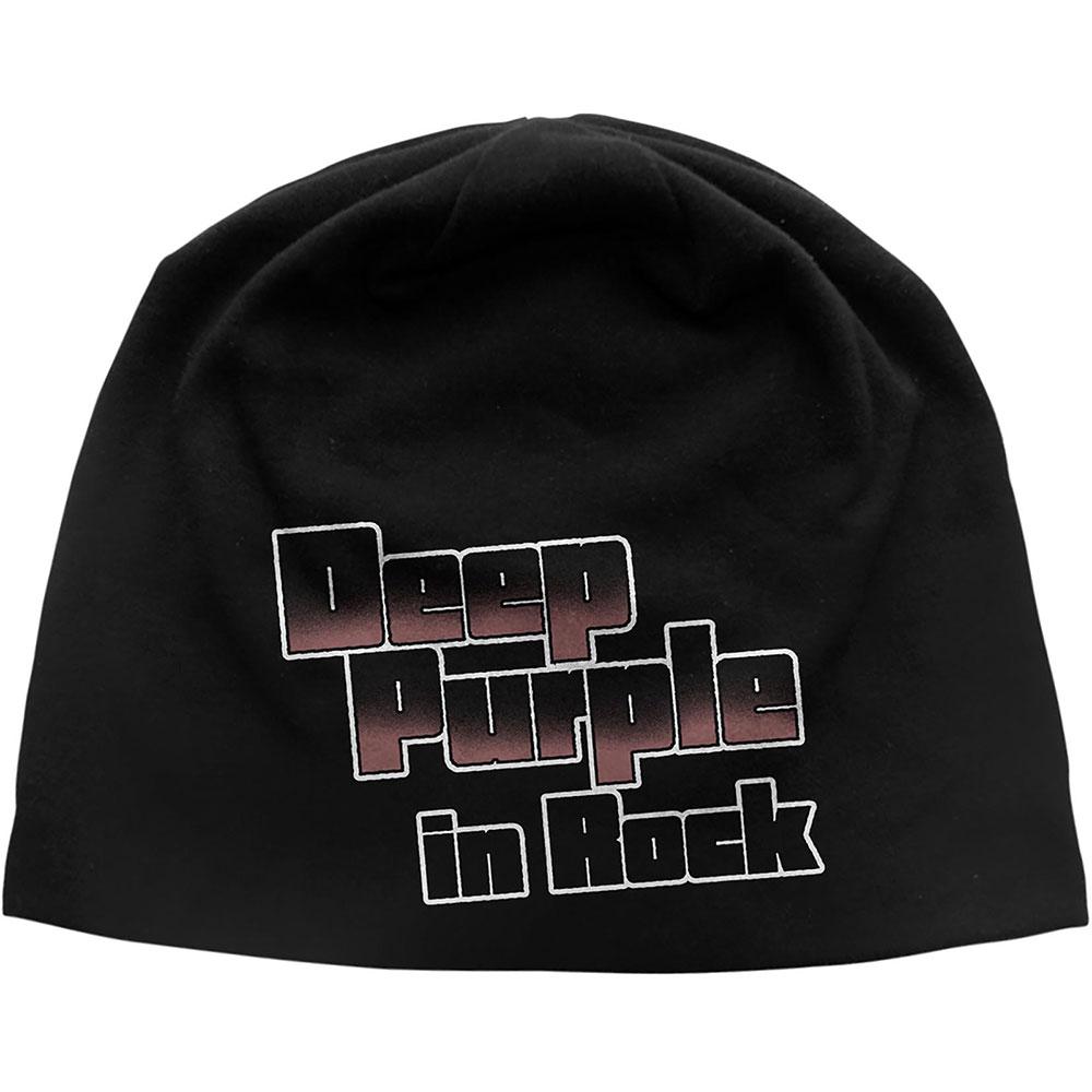 乐天商城 - (ディープ・パープル) Deep Purple オフィシャル商品 ユニセックス In Rock ニット帽 ビーニー キャップ 【海外通販】